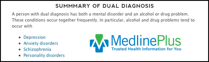 dual diagnosis summary