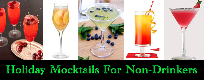 Holiday Mocktails for Non Drinkers