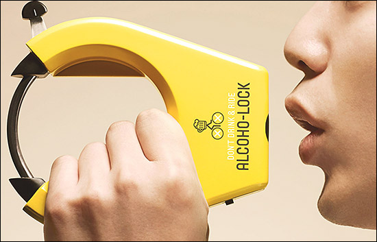 Alcoho-Lock Bike Breathalyzer