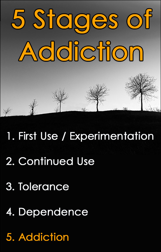 Stages Of Addiction Cycle