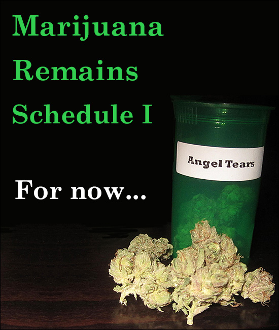 Marijuana Remains Schedule I