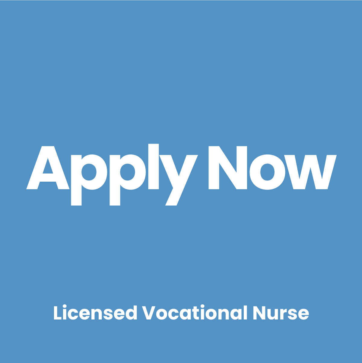 Now Hiring Vocational Nurse